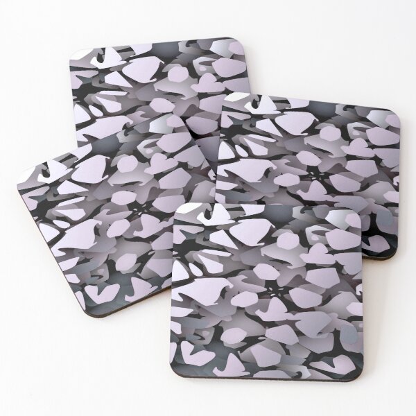 Item preview, Organic Shapes in Gray designed and sold by ViaARTfactory.