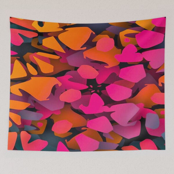 Item preview, Organic Abstract in Reds designed and sold by ViaARTfactory.