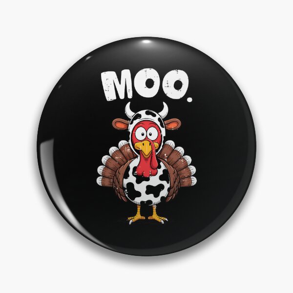 Item preview, Day Thanksgiving Turkey Festive Moo Cow Funny Holiday 90s designed and sold by rebeccathanuos.