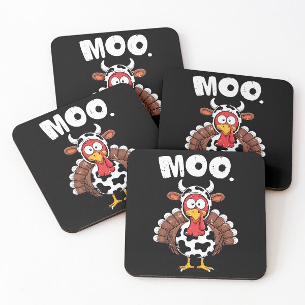 Item preview, Day Thanksgiving Turkey Festive Moo Cow Funny Holiday 90s designed and sold by rebeccathanuos.