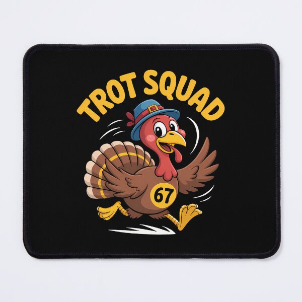 Item preview, Squad Trot Happy Gobble Cute Thanksgiving Fall 80s designed and sold by CalvinVanAuken.