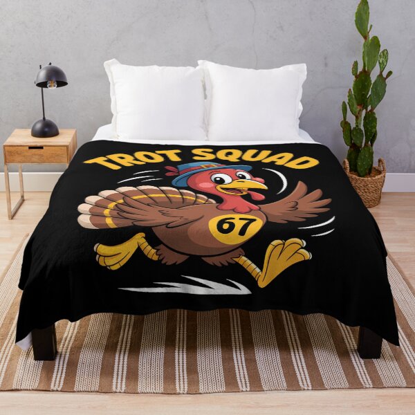 Item preview, Squad Trot Happy Gobble Cute Thanksgiving Fall 80s designed and sold by CalvinVanAuken.