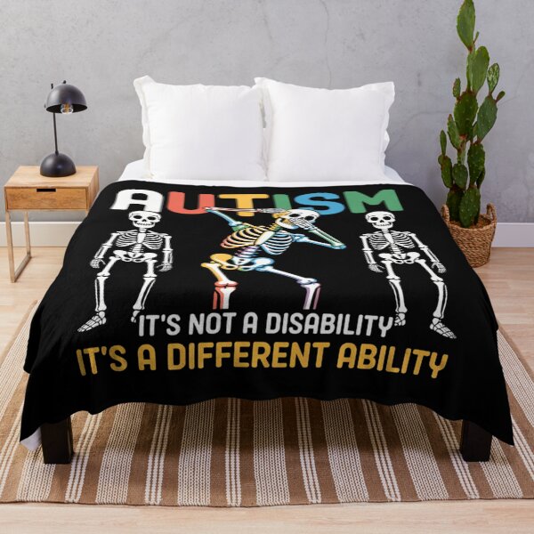Item preview, Autism Awerness - Skeleton Dabbing Autistic Awareness designed and sold by Bandikonsalez.