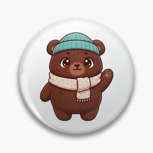 Item preview, Dark Cocoa Cookie Bear designed and sold by paulw-hitman.