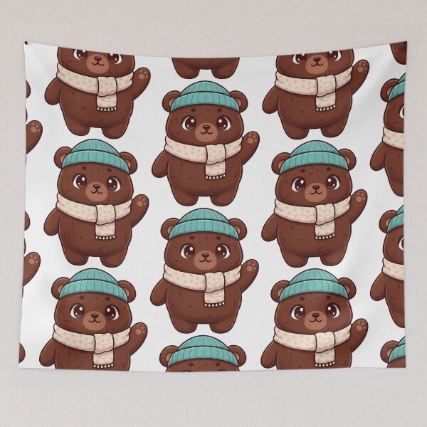 Item preview, Dark Cocoa Cookie Bear designed and sold by paulw-hitman.