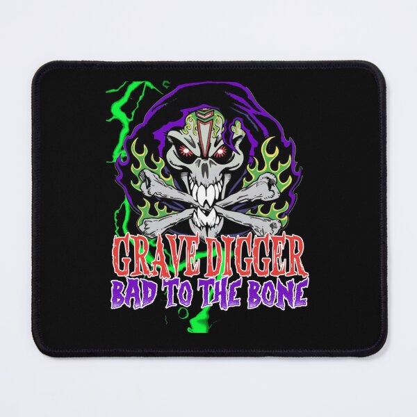 Item preview, Grave Digger Bad to the Bone monster jam grave digger monster truck Fanart designed and sold by EdythHill.