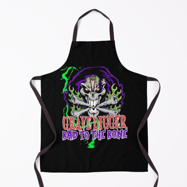 Item preview, Grave Digger Bad to the Bone monster jam grave digger monster truck Fanart designed and sold by EdythHill.