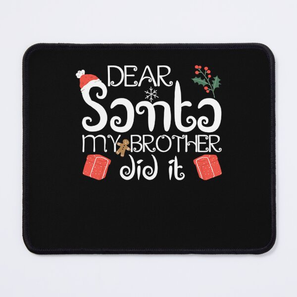 Item preview, Funny Holiday Brother Did Retro It My Santa Dear Christmas Vintage designed and sold by MediarMedic.