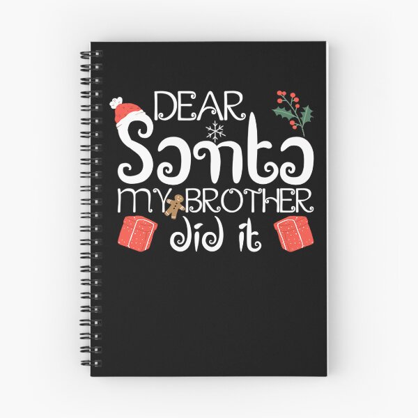 Item preview, Funny Holiday Brother Did Retro It My Santa Dear Christmas Vintage designed and sold by MediarMedic.