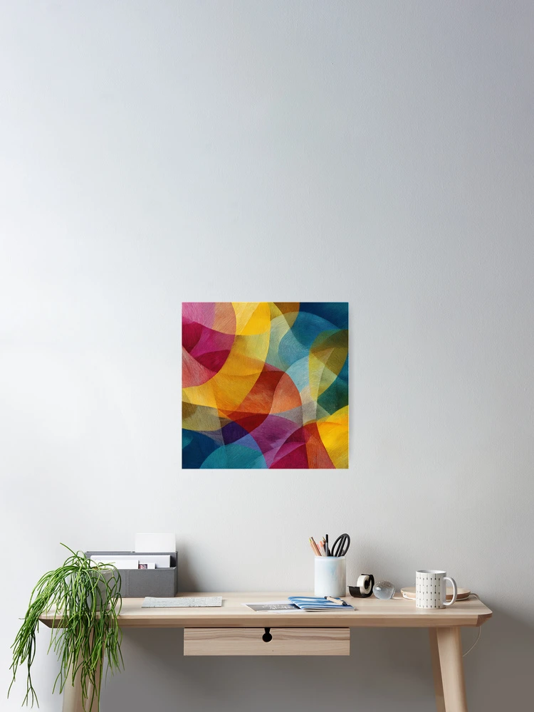Thumbnail 2 of 3, Poster, Abstract pattern sensitive nature designed and sold by SmileshareShop.