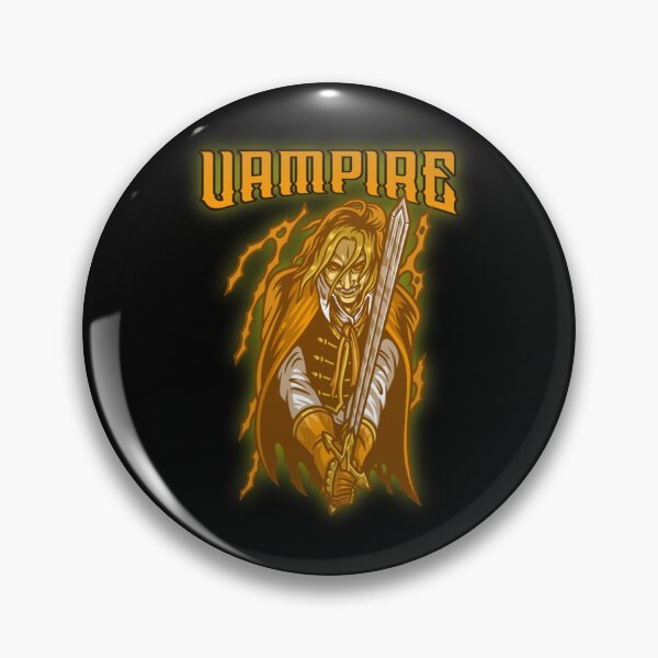 Item preview, Metal Styled Video Game Vampire Hunter designed and sold by EdythHill.