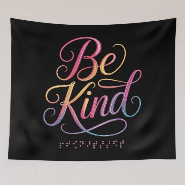 Item preview, Gifts For The Blind See Be Kind World Braille Day Be Kind Blind Awareness designed and sold by Formatage.