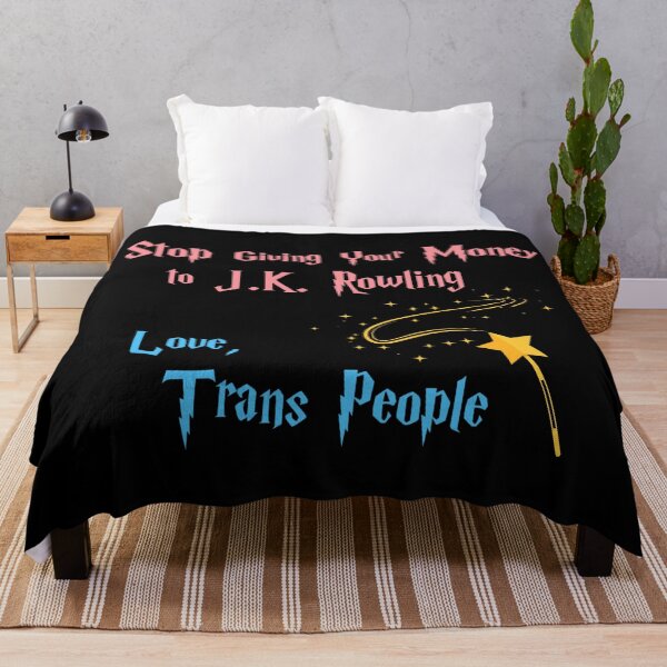 Item preview, Stop Giving Your Money to J.K. Rowling - Love, Trans People designed and sold by JadeArmadillo.