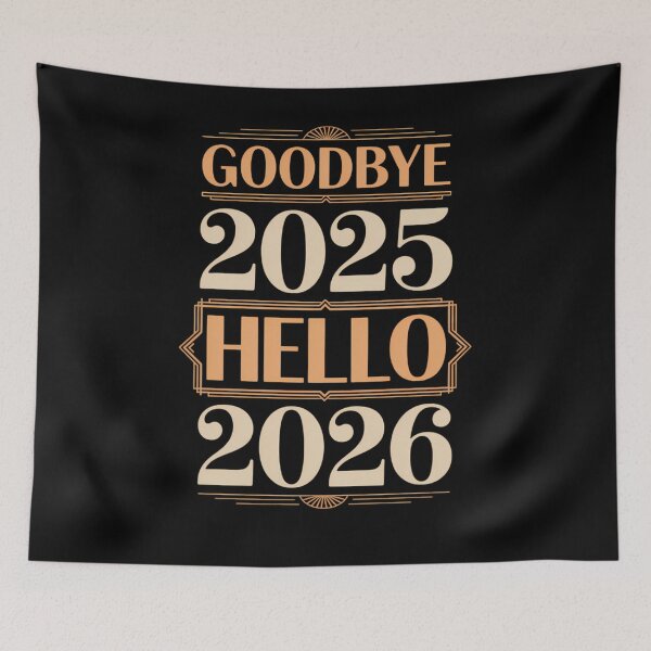 Item preview, Goodbye 2025 Hello 2026  designed and sold by Formatage.