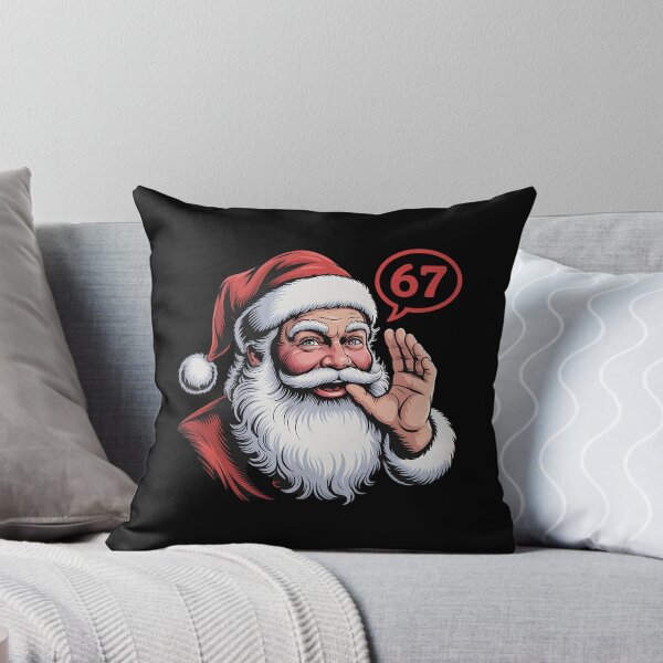 Item preview, 67 Christmas Funny Six Seven Meme Brainrot Santa Claus designed and sold by ValerieRodrigue.