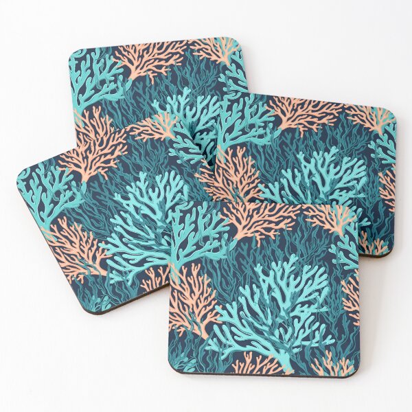 Item preview, Coral Garden designed and sold by Kaleidoscope Print.