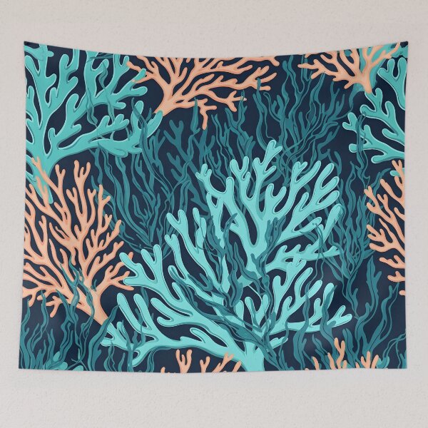 Item preview, Coral Garden designed and sold by Kaleidoscope Print.