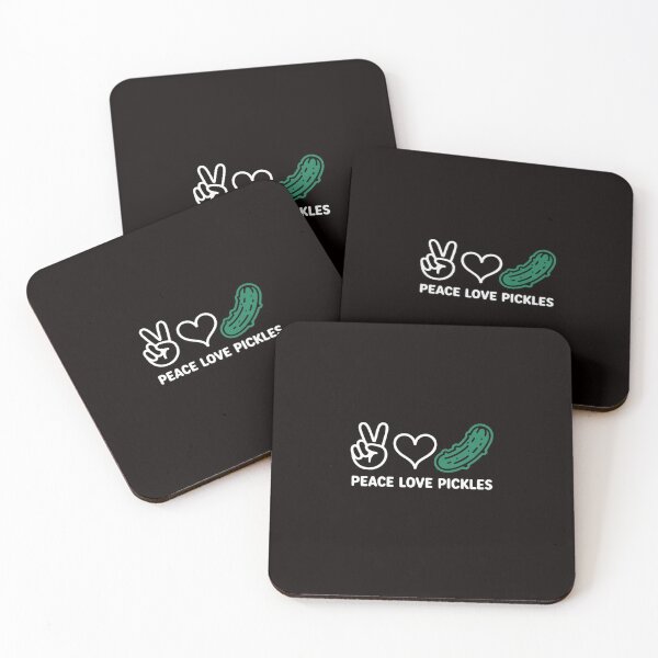 Item preview, Peace, Love Pickles Pickles Lover Food Lover designed and sold by ControlCenter.
