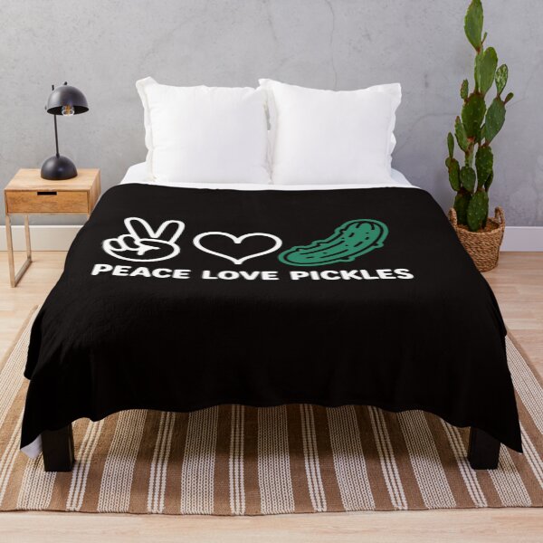 Item preview, Peace, Love Pickles Pickles Lover Food Lover designed and sold by ControlCenter.