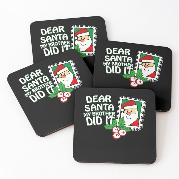 Item preview, Did Brother Vintage Christmas Funny My Dear Santa It Retro Holiday designed and sold by MediarMedic.