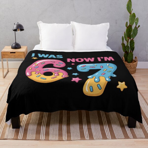 Item preview, 7 Year Old Birthday was 6 Now I'm 7 67 Funny designed and sold by ValerieRodrigue.