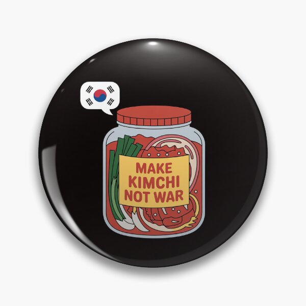 Item preview, Make Kimchi Not War Fermented Vegetables Korean Food designed and sold by ControlCenter.