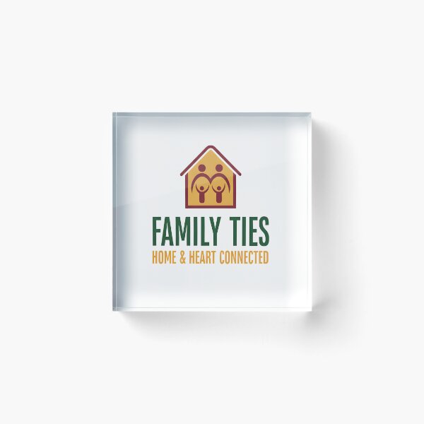Item preview, Family Ties – Home & Heart Connected designed and sold by WG AMAZING DESIGN.