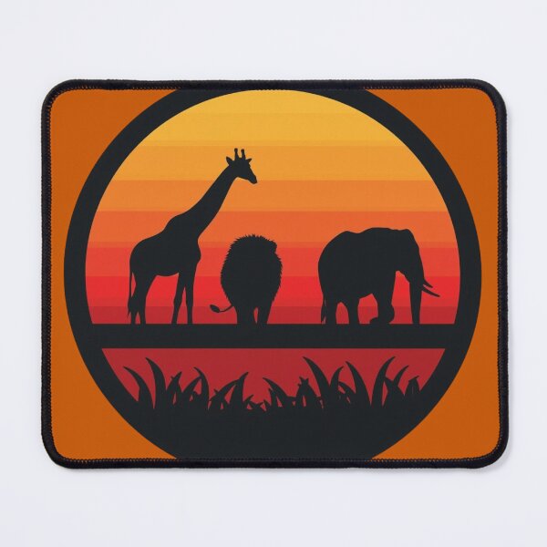 Item preview, Majestic Savanna Sunset Silhouettes – Identity Visibility designed and sold by SavannaStrikes.