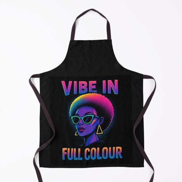 Item preview, Vibe in Full Colour Y2K Retro Neon Aesthetic Afro Futuristic Sunglasses Graphic T-Shirt designed and sold by Right-UR.