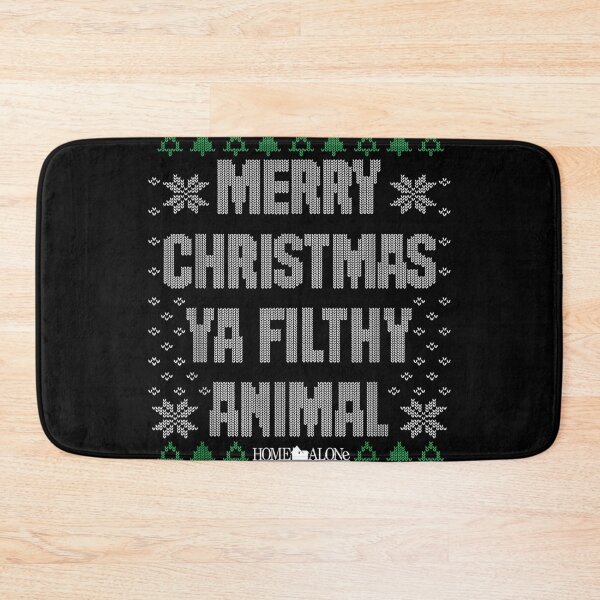 Item preview, Home Alone Ugly Sweater – Retro Knitted Christmas Quote Design designed and sold by Aliyah Niko.