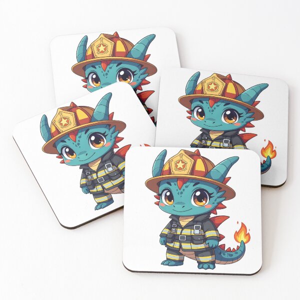 Item preview, Fireman Dragon designed and sold by BohoShopHU.
