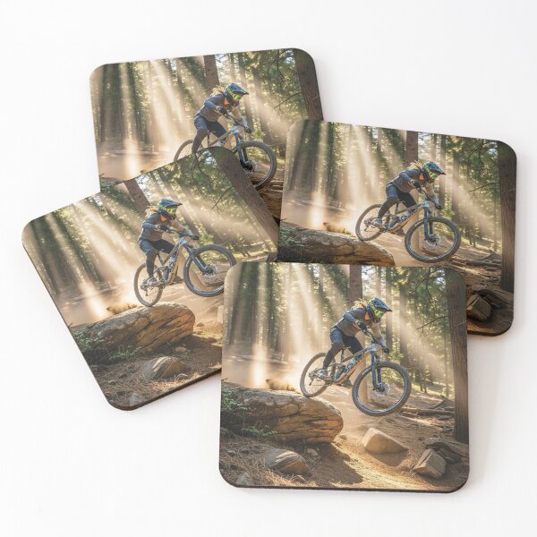 Item preview, Full Throttle Through the Pines. designed and sold by Hinson MTB Visuals.