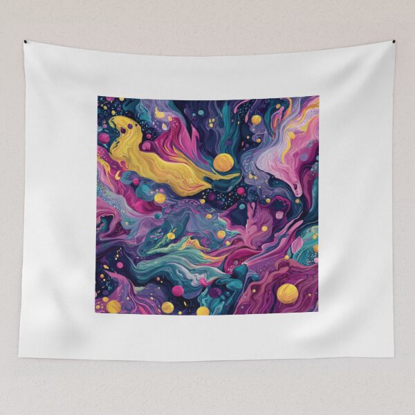 Item preview, Abstract pattern bubble world 2 designed and sold by SmileshareShop.