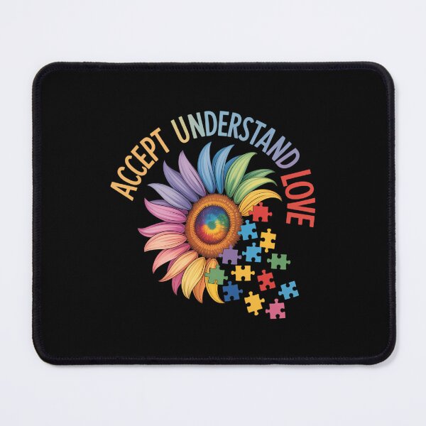 Item preview, Autism Awareness Accept Understanding Love ASD designed and sold by ValerieRodrigue.