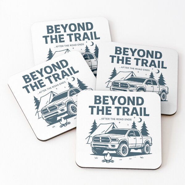 Item preview, Beyond the Trail Adventure Truck designed and sold by SnappyPNG.
