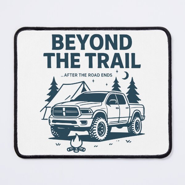 Item preview, Beyond the Trail Adventure Truck designed and sold by SnappyPNG.