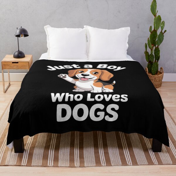 Item preview, Just A Boy Who Loves Dogs  designed and sold by InspiredFoul.