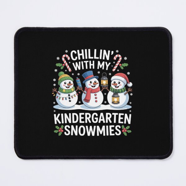 Item preview, Chilling My Kindergarten Snowmies Chirstmas Student Teacher designed and sold by VasilisLamArt.