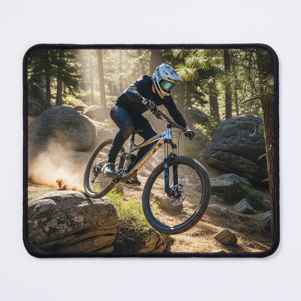Item preview, Racing the Rocks: A Mountain Biker’s Trial. designed and sold by Hinson MTB Visuals.
