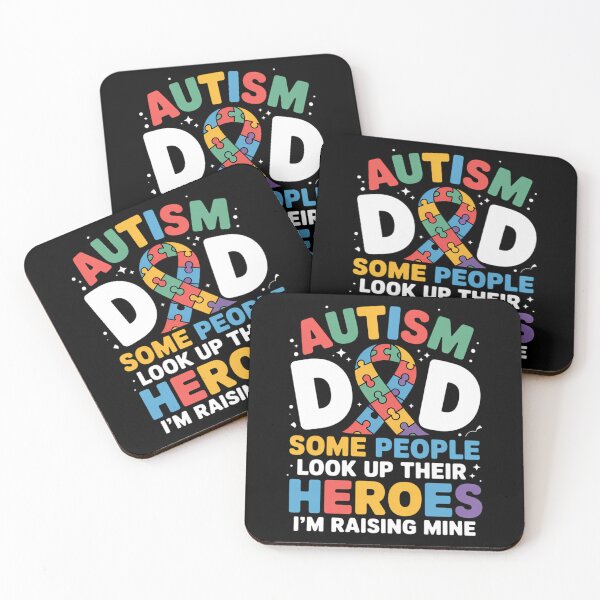Item preview, Autism Dad Puzzle Ribbon Proud Son Hero Autism Awareness designed and sold by ValerieRodrigue.