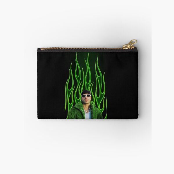 Item preview, Feid Neon Green Flames – Urban Latin Aesthetic Design designed and sold by Aliyah Niko.