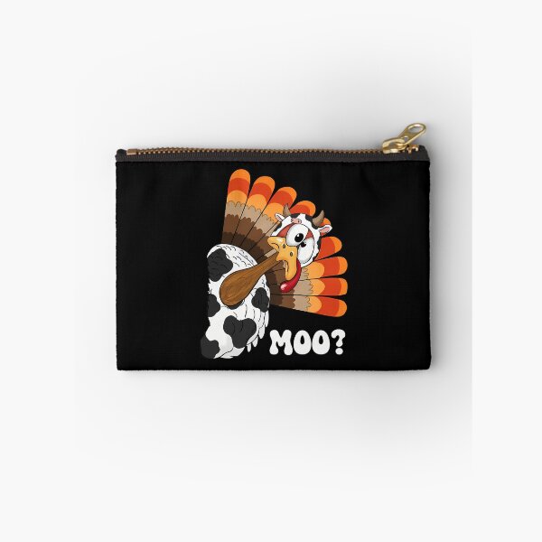 Item preview, Thanksgiving Holiday Day Turkey Festive Cow Funny 90s Moo designed and sold by rebeccathanuos.