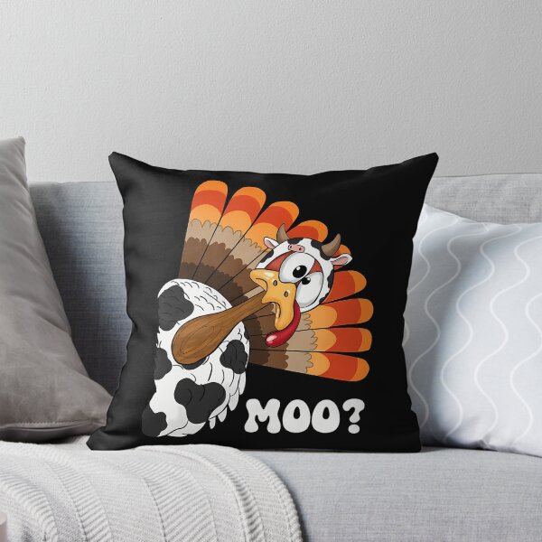 Item preview, Thanksgiving Holiday Day Turkey Festive Cow Funny 90s Moo designed and sold by rebeccathanuos.