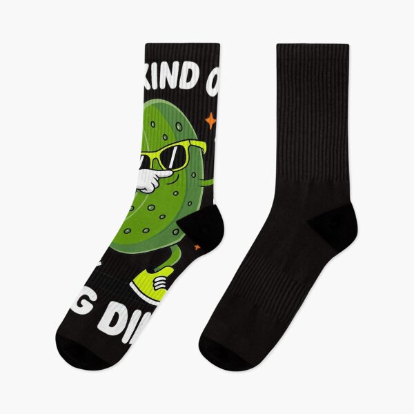 Item preview, I'm Kind Of Big Dill Pickle Dabbing Halloween Cucumber designed and sold by LapFemile.