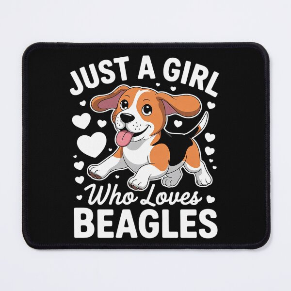 Item preview, Just a Girl Who Loves Beagles Cute Beagle Dog Women Girls designed and sold by InspiredFoul.