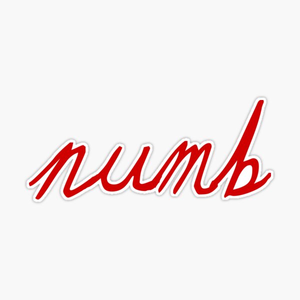 Numb | Sticker