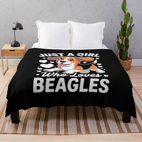 Item preview, Just a Girl Who Loves Beagles Cute Beagle Dog Women Girls designed and sold by InspiredFoul.