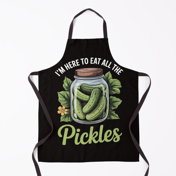 Item preview, I'm Here To Eat All the Pickles - Pickle Cucumber Vegetarian designed and sold by LapFemile.