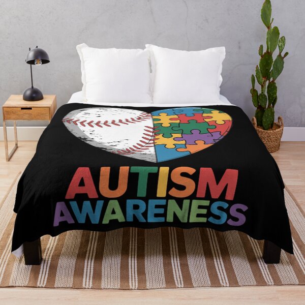 Item preview, Baseball Heart Autism Awareness designed and sold by ValerieRodrigue.