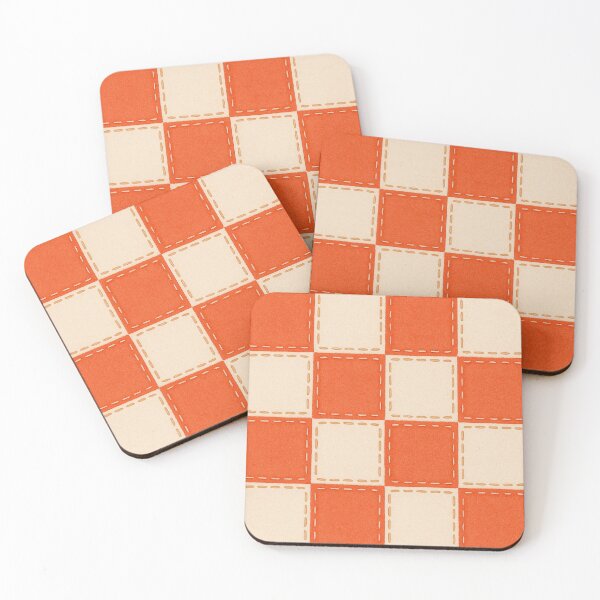 Item preview, Stitched Checkerboard Pattern designed and sold by GenzShoppingHub.